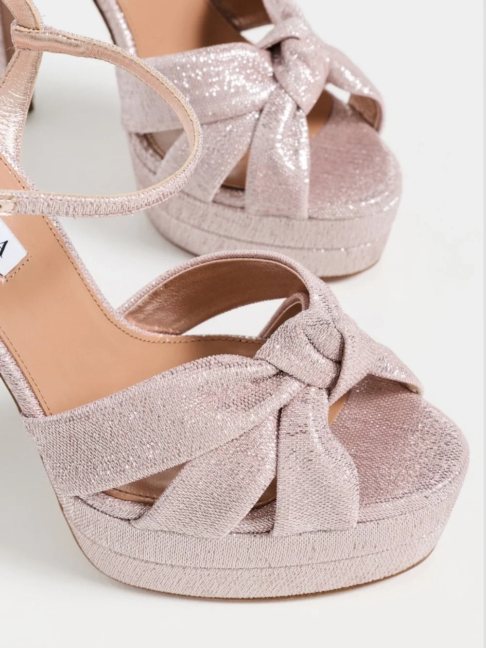 Aquazzura Nina Sandals Plateau